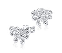 Cuties Butterfly Silver Ear Stud STS-3603